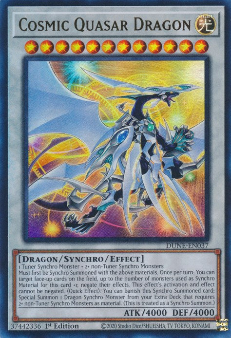 Cosmic Quasar Dragon [DUNE-EN037] Ultra Rare 