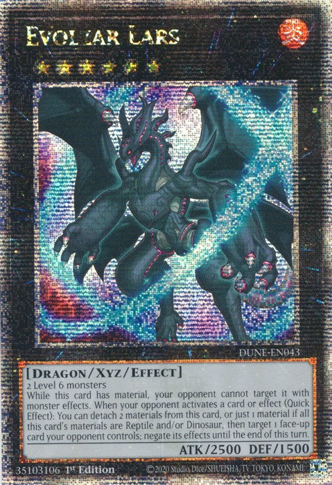 Evolzar Lars [DUNE-EN043] Quarter Century Secret Rare 