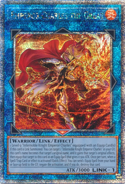 Emperor Charles the Great [DUNE-EN048] Quarter Century Secret Rare 