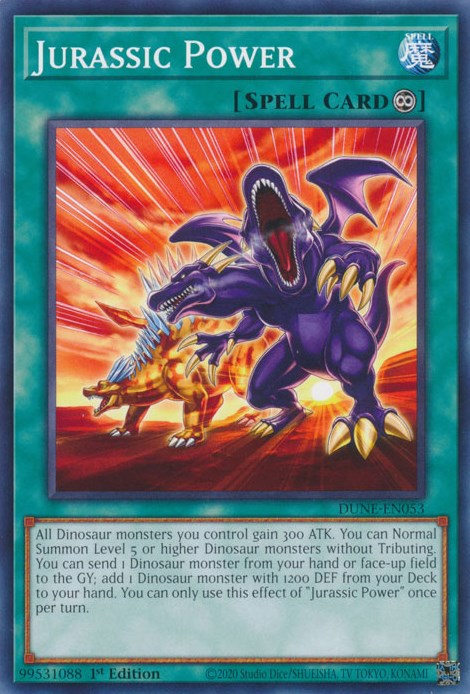 Jurassic Power [DUNE-EN053] Common 
