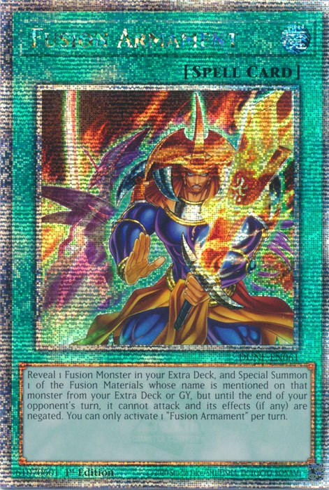 Fusion Armament [DUNE-EN061] Quarter Century Secret Rare 