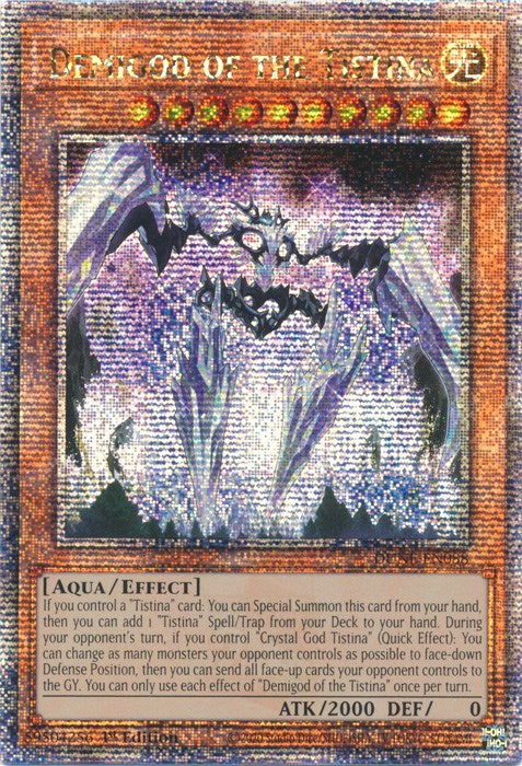 Demigod of the Tistina [DUNE-EN088] Quarter Century Secret Rare 