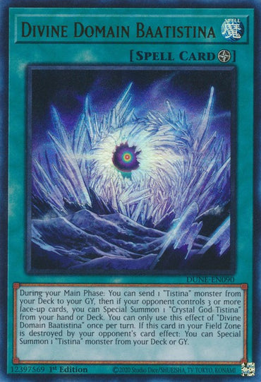 Divine Domain Baatistina [DUNE-EN090] Ultra Rare 