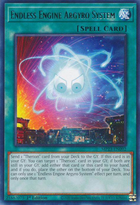 Endless Engine Argyro System [MP23-EN092] Rare 