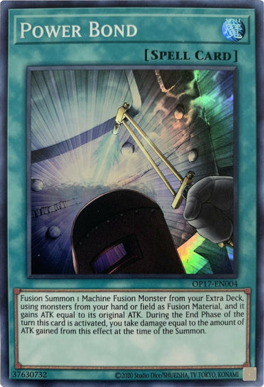 Power Bond [OP17-EN004] Super Rare 