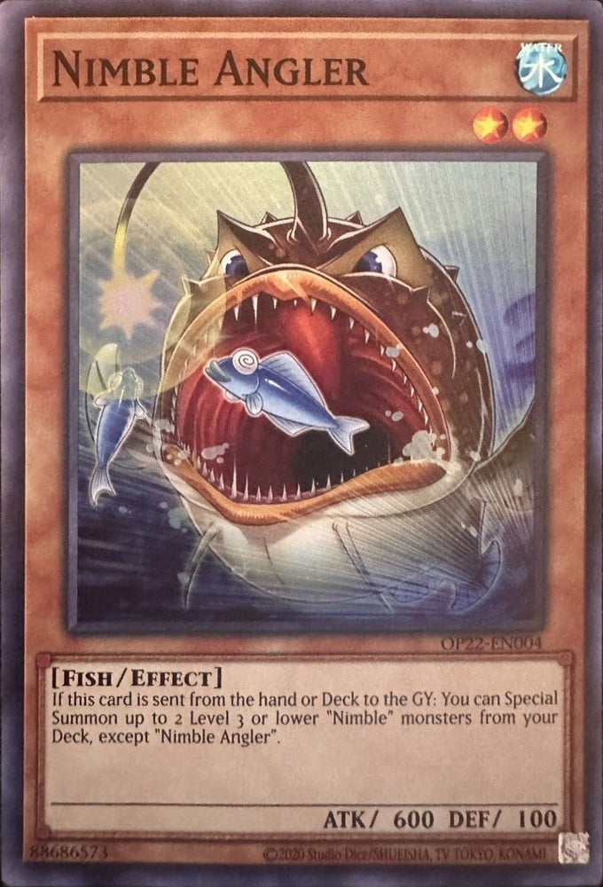 Nimble Angler [OP22-EN004] Super Rare 