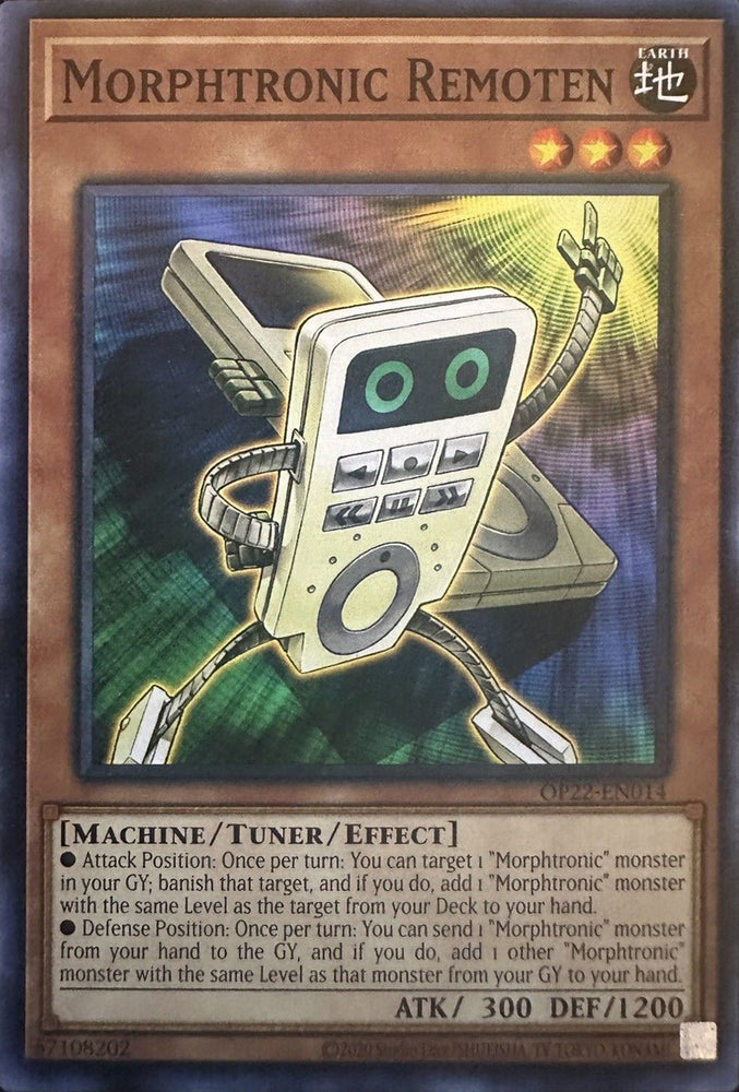 Morphtronic Remoten [OP22-EN014] Common 