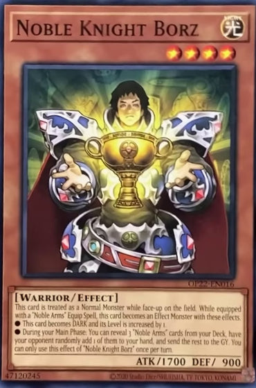 Noble Knight Borz [OP22-EN016] Common 