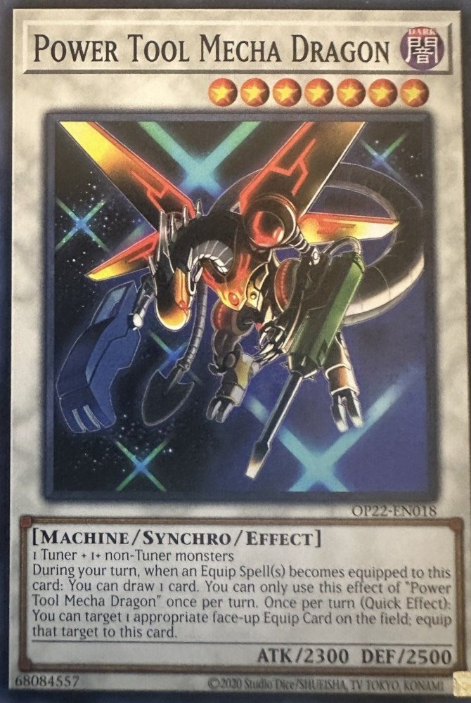 Power Tool Mecha Dragon [OP22-EN018] Common 
