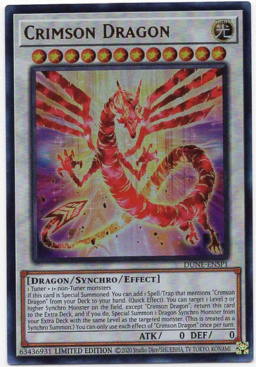 Crimson Dragon [DUNE-ENSP1] Ultra Rare 