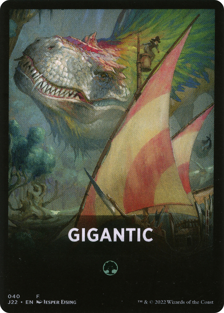 Gigantic Theme Card [Jumpstart 2022 Front Cards] 