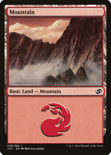 Mountain (59) [Duel Decks Anthology] 