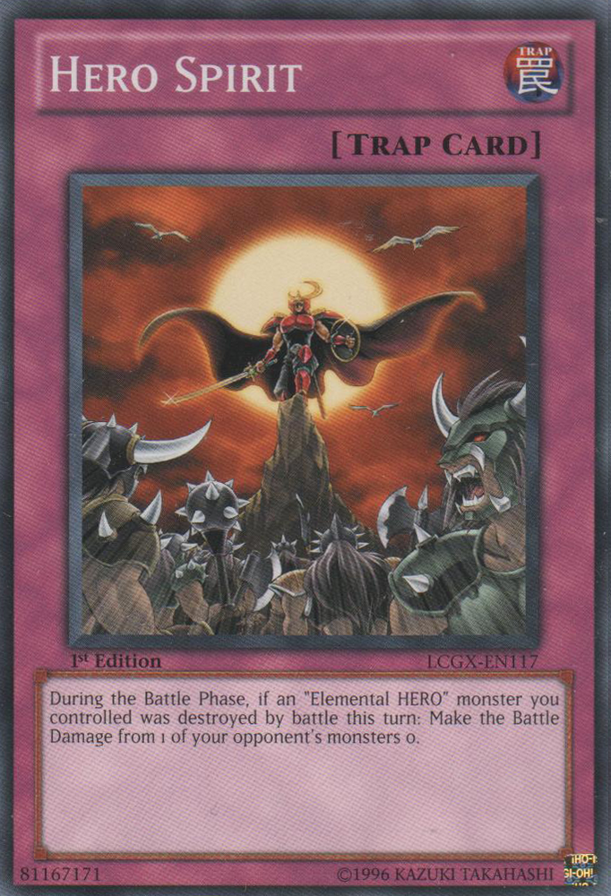 Hero Spirit [LCGX-EN117] Common 