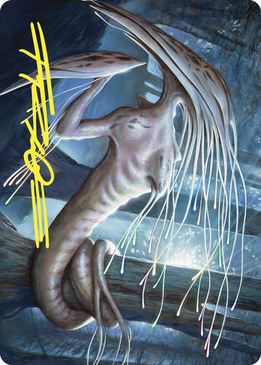 Manaweft Sliver Art Card (Gold-Stamped Signature) [Commander Masters Art Series] 