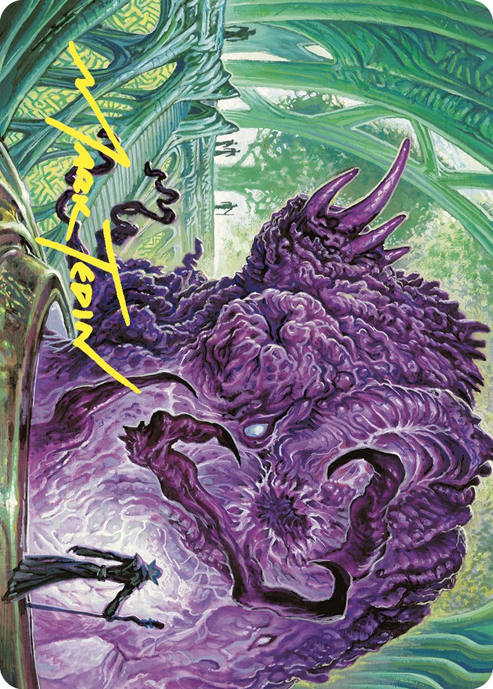 Experiment Kraj Art Card (Gold-Stamped Signature) [Commander Masters Art Series] 