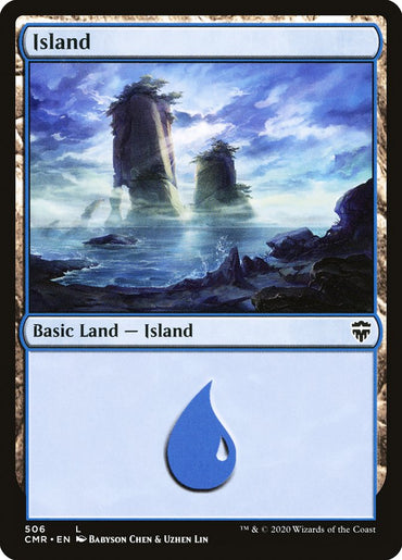 Island (506) [Commander Legends] 