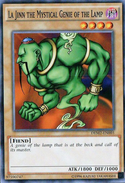 The Jinn the Mystical Genie of the Lamp [DEM2-EN003] Common 