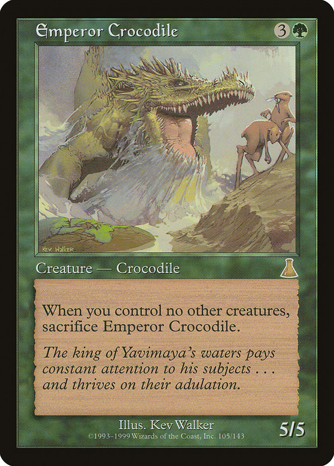 Emperor Crocodile [Urza's Destiny] 