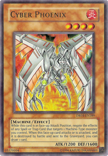 Cyber ​​Phoenix [DR04-EN189] Ultra Rare 