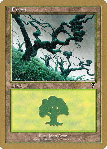 Forest (rl331) (Raphael Levy) [World Championship Decks 2002] 