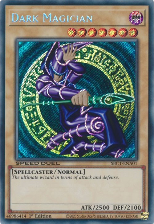 Dark Magician [SBC1-ENA01] Secret Rare 
