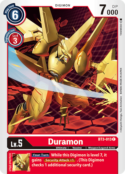 Duramon [BT3-013] [Release Special Booster Ver.1.5] 