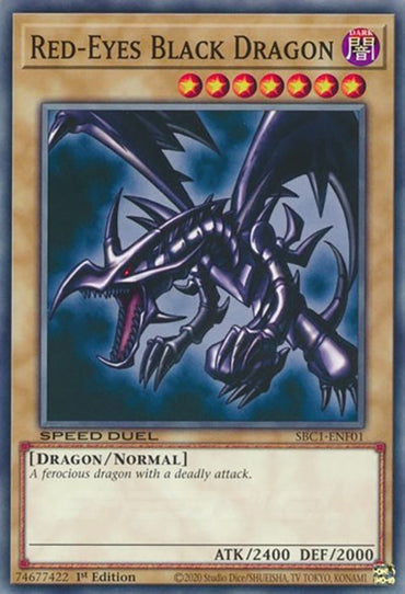 Red-Eyes Black Dragon [SBC1-ENF01] Common 
