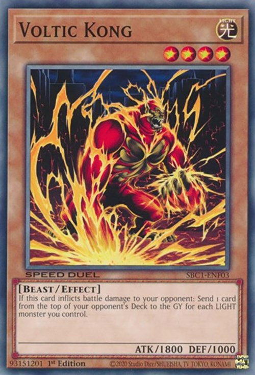 Voltic Kong [SBC1-ENF03] Common 