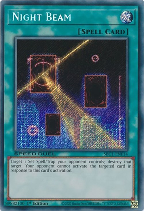 Night Beam [SBC1-ENF14] Secret Rare 