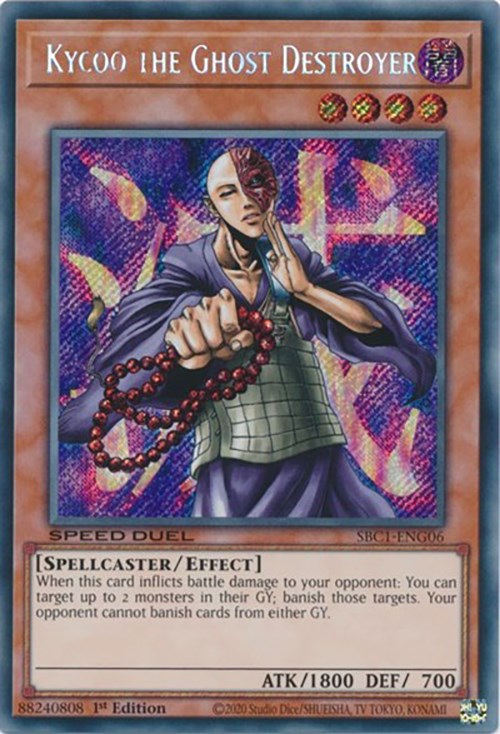 Kycoo the Ghost Destroyer [SBC1-ENG06] Secret Rare 