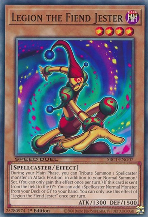 Legion the Fiend Jester [SBC1-ENG07] Common 