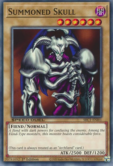 Summoned Skull [SBC1-ENI01] Common 