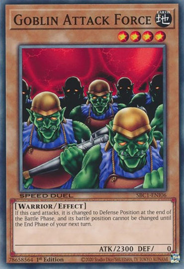 Goblin Attack Force [SBC1-ENI06] Common 