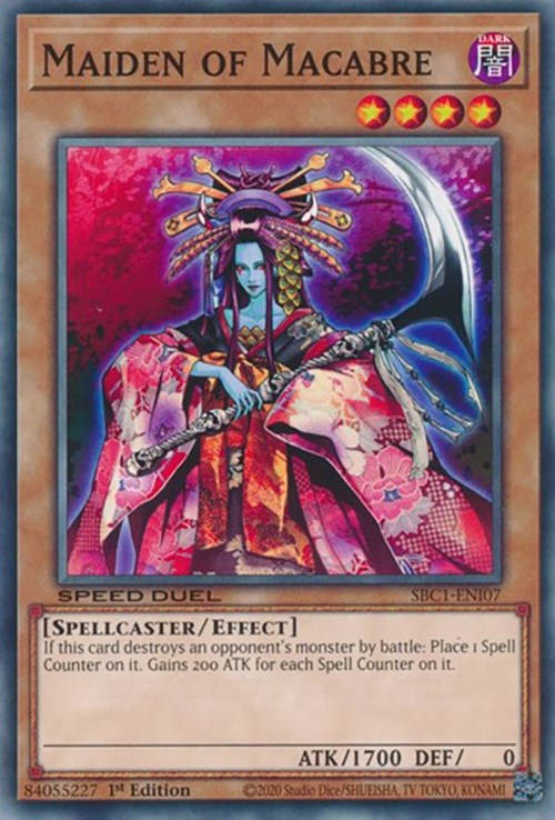 Maiden of Macabre [SBC1-ENI07] Common 
