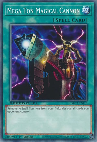 Mega Ton Magical Cannon [SBC1-ENI18] Common 