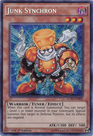 Junk Synchron [LC5D-EN002] Secret Rare 