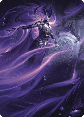 Ashiok, Wicked Manipulator Art Card (10/81) [Wilds of Eldraine Art Series] 