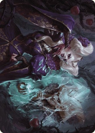 Conceited Witch Art Card [Wilds of Eldraine Art Series] 