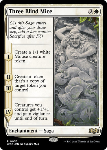 Three Blind Mice (Promo Pack) [Wilds of Eldraine Promos] 