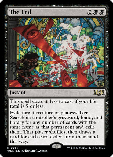 The End (Promo Pack) [Wilds of Eldraine Promos] 