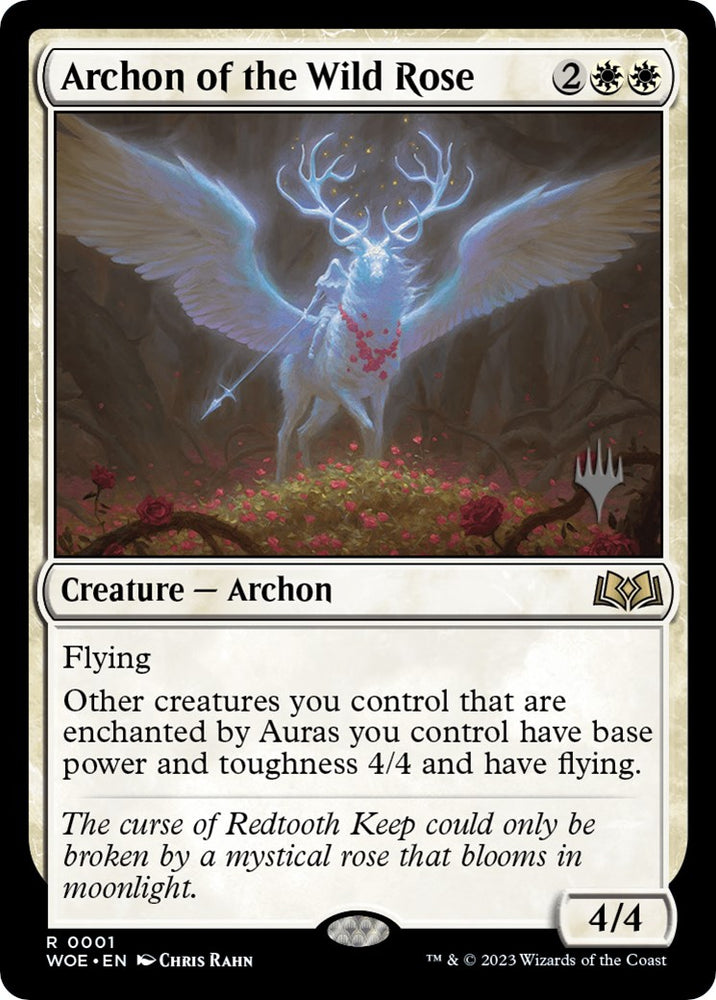 Archon of the Wild Rose (Promo Pack) [Wilds of Eldraine Promos] 