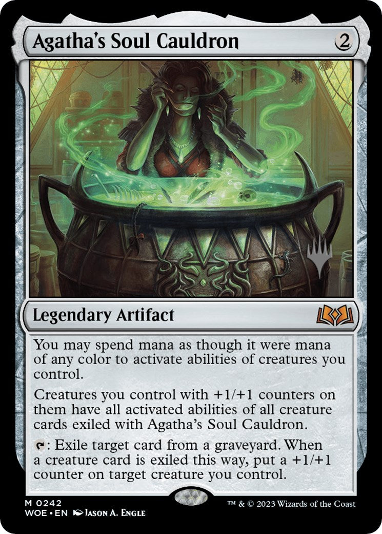 Agatha's Soul Cauldron (Promo Pack) [Wilds of Eldraine Promos] 