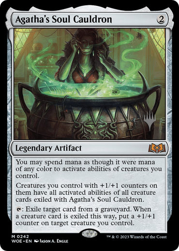 Agatha's Soul Cauldron (Promo Pack) [Wilds of Eldraine Promos] 