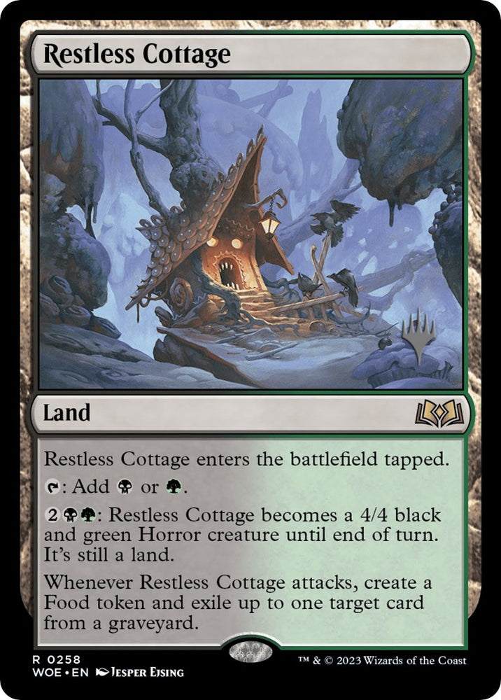 Restless Cottage (Promo Pack) [Wilds of Eldraine Promos] 