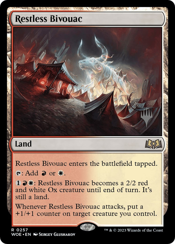 Restless Bivouac (Promo Pack) [Wilds of Eldraine Promos] 