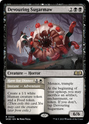 Devouring Sugarmaw // Have for Dinner(Promo Pack) [Wilds of Eldraine Promos] 