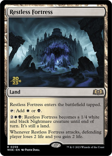 Restless Fortress [Wilds of Eldraine Prerelease Promos] 