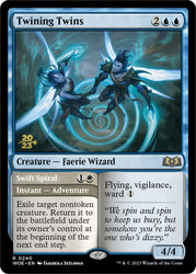 Twining Twins // Swift Spiral [Wilds of Eldraine Prerelease Promos]