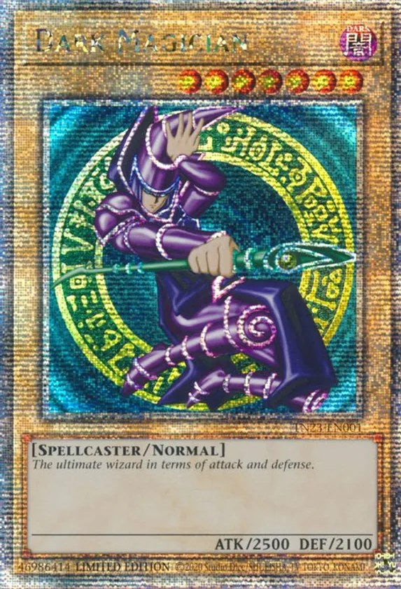 Dark Magician [TN23-EN001] Quarter Century Secret Rare 