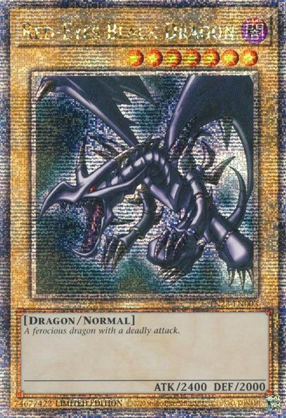 Red-Eyes Black Dragon [TN23-EN003] Quarter Century Secret Rare 